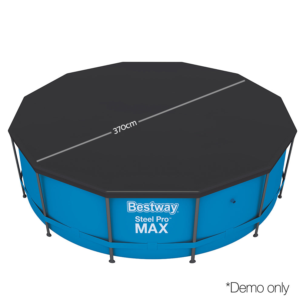 Round Swimming Pool Cover 3.66M/12Ft Pvc Blanket