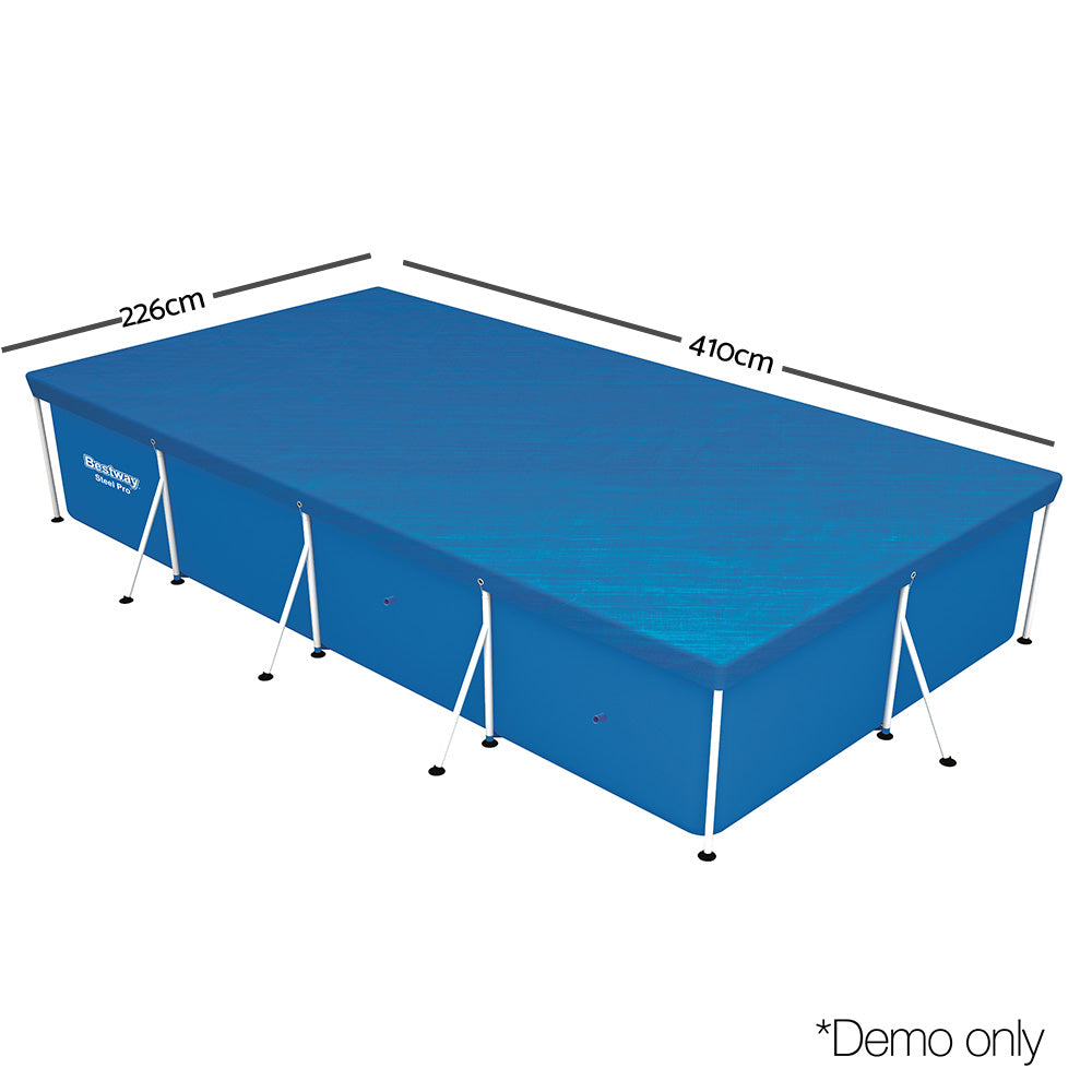 Above Ground Pool Cover 4.04X2.12M Pe Blanket