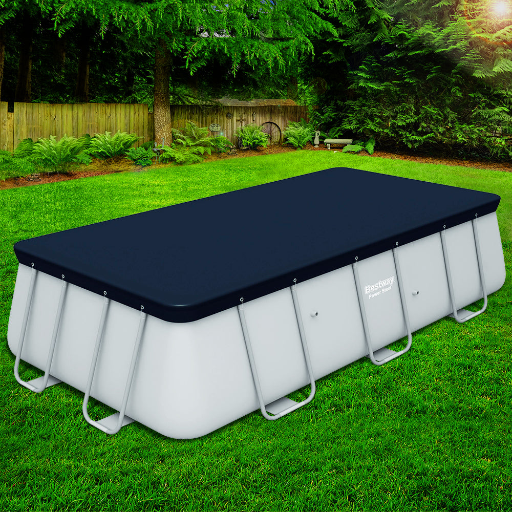 Above Ground Pool Cover 4.12X2.01M Pvc Blanket