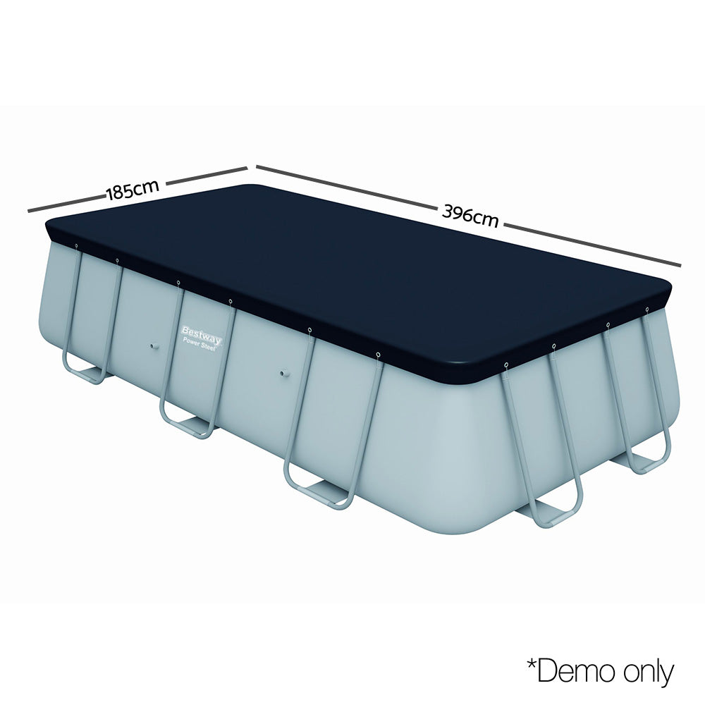 Above Ground Pool Cover 4.12X2.01M Pvc Blanket