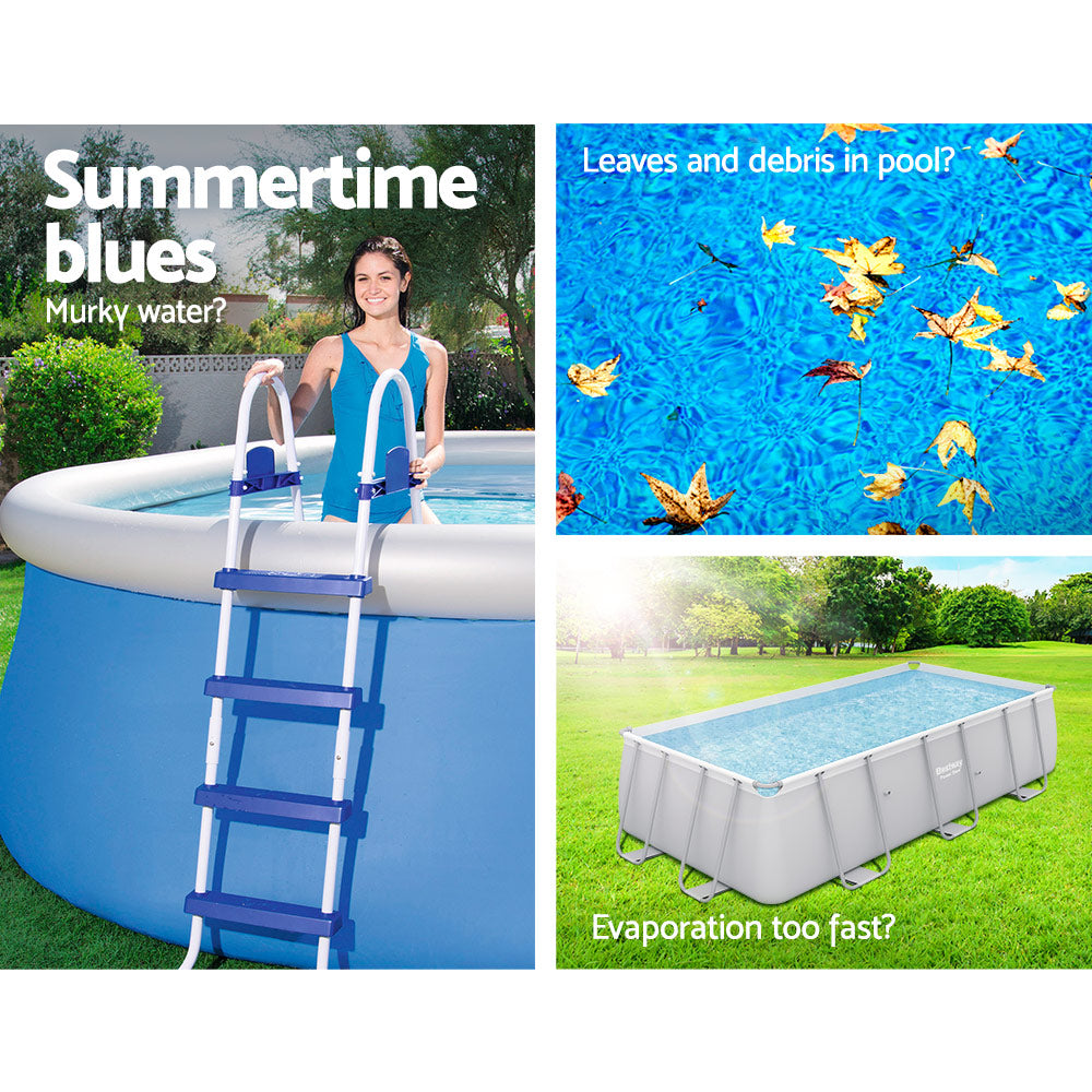 Above Ground Pool Cover 4.12X2.01M Pvc Blanket
