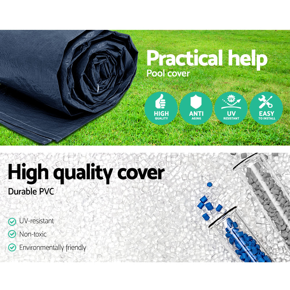 Above Ground Pool Cover 4.12X2.01M Pvc Blanket