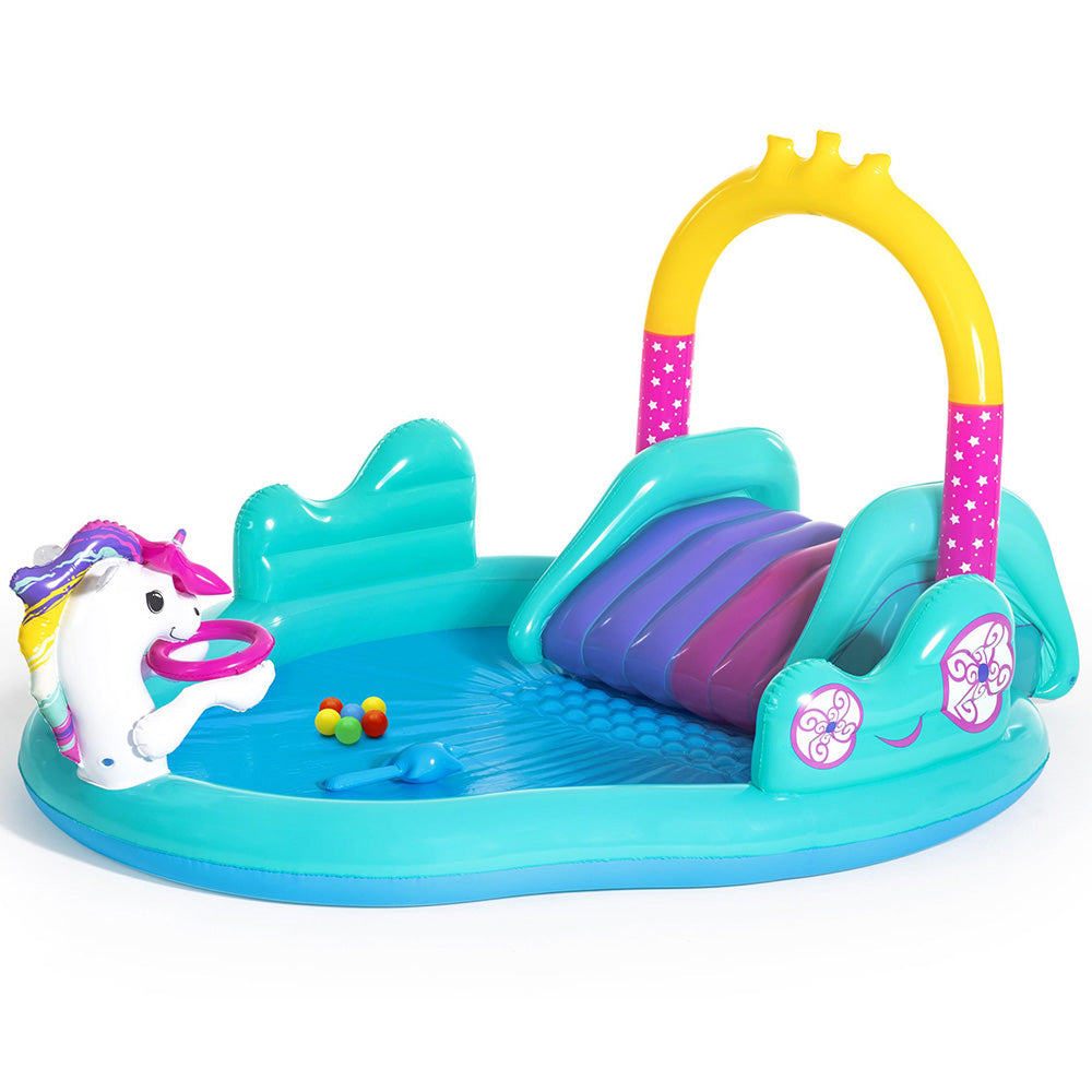 274X198X137Cm Inflatable Above Ground Swimming Play Pool 220L