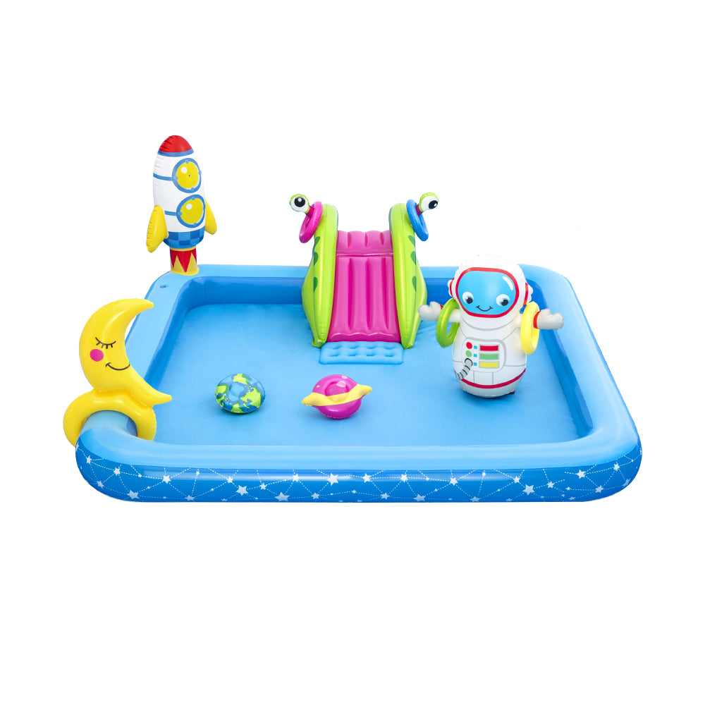 228X206X84Cm Inflatable Above Ground Swimming Play Pool 308L