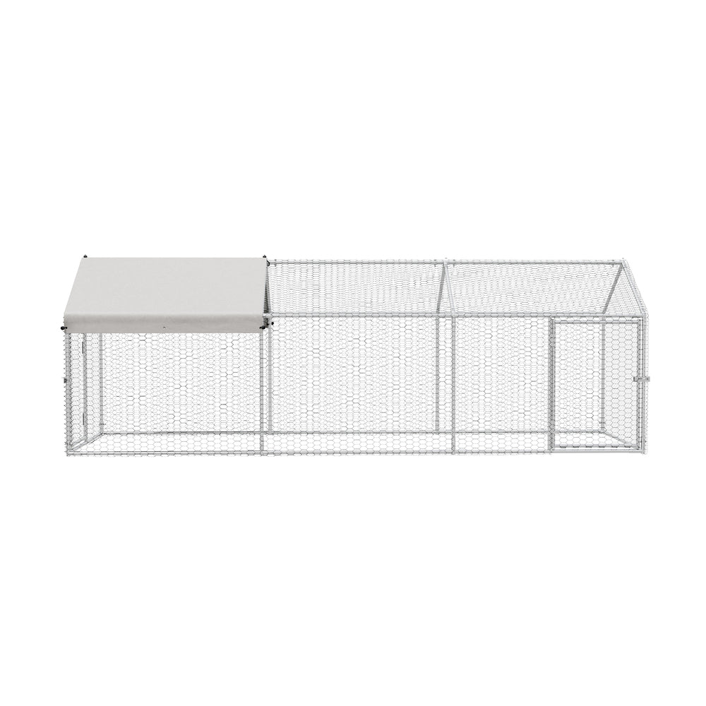 Chicken Coop Large Galvanised Steel 3x1x1cm