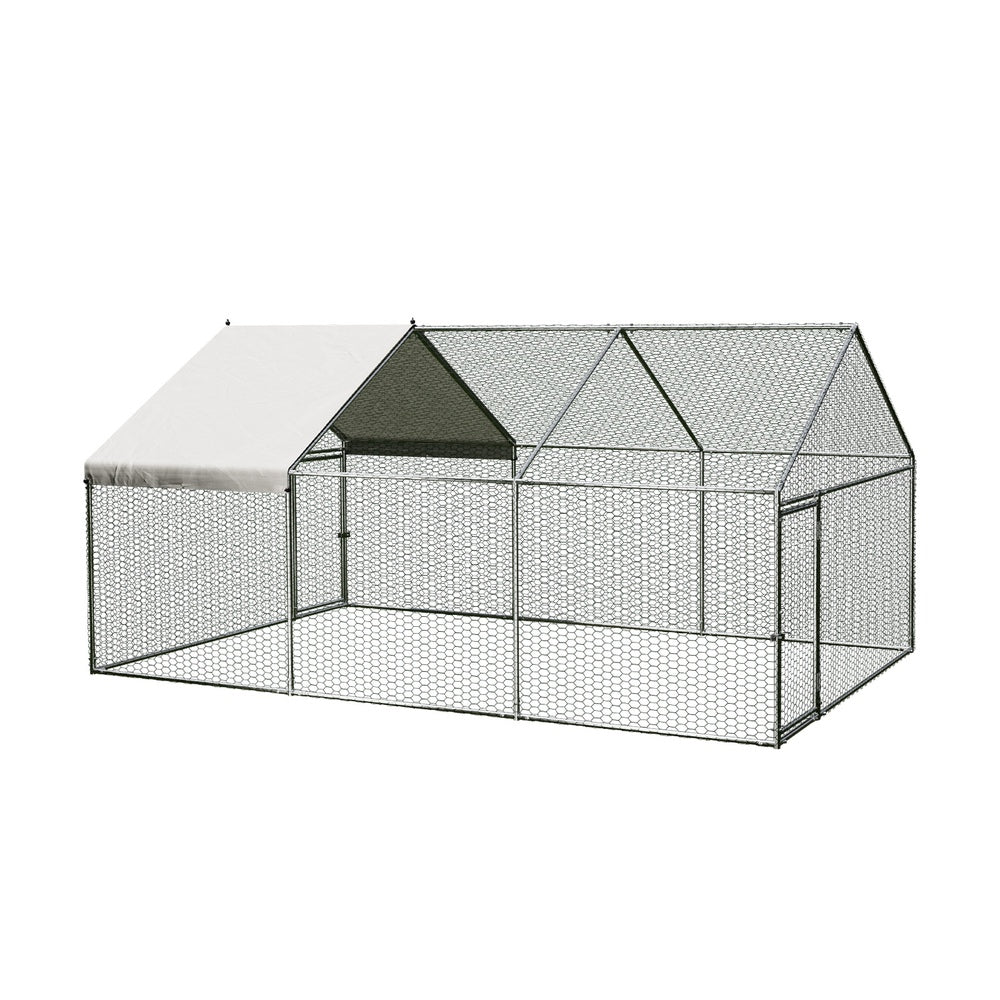 Chicken Coop Large Galvanised 3x2x1.5cm