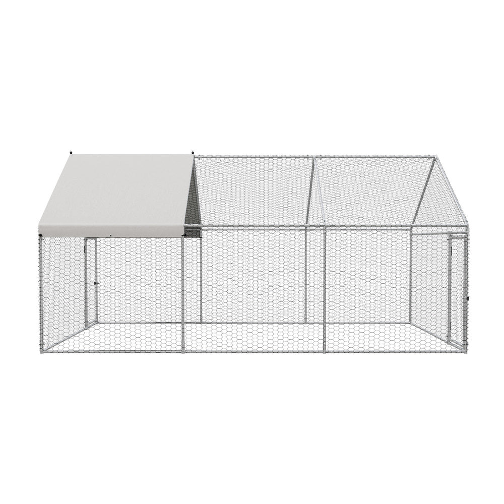 Chicken Coop Large Galvanised 3x2x1.5cm