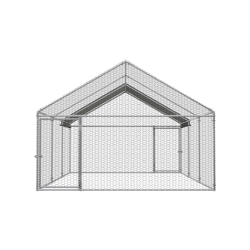 Chicken Coop Large Galvanised 3x2x1.5cm