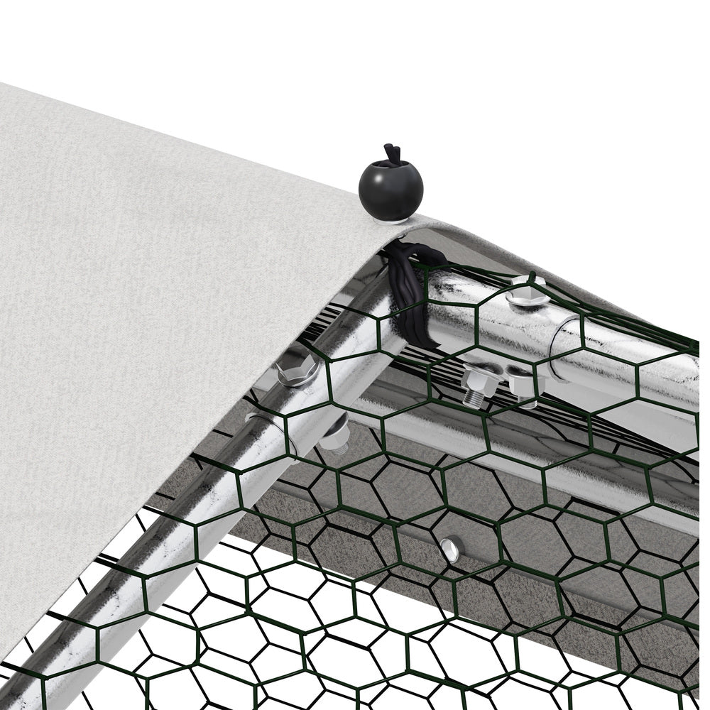 Chicken Coop Large Galvanised 3x2x1.5cm