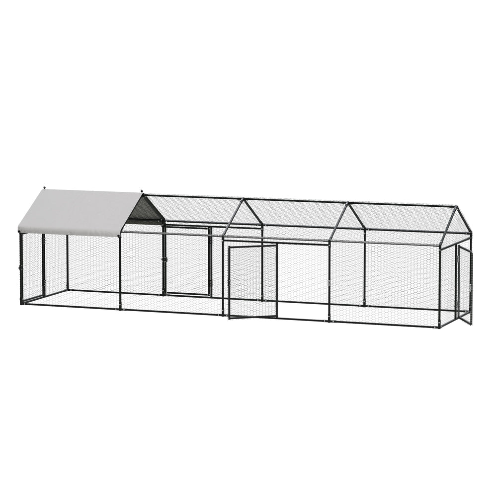 Chicken Coop Large Galvanised Steel 4x1x1cm