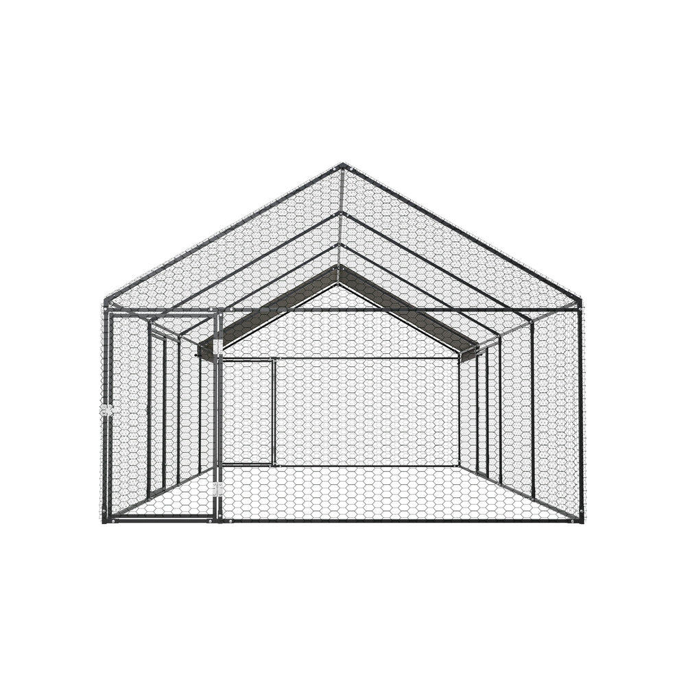 Chicken Coop Large Galvanised 4x2x1.5cm