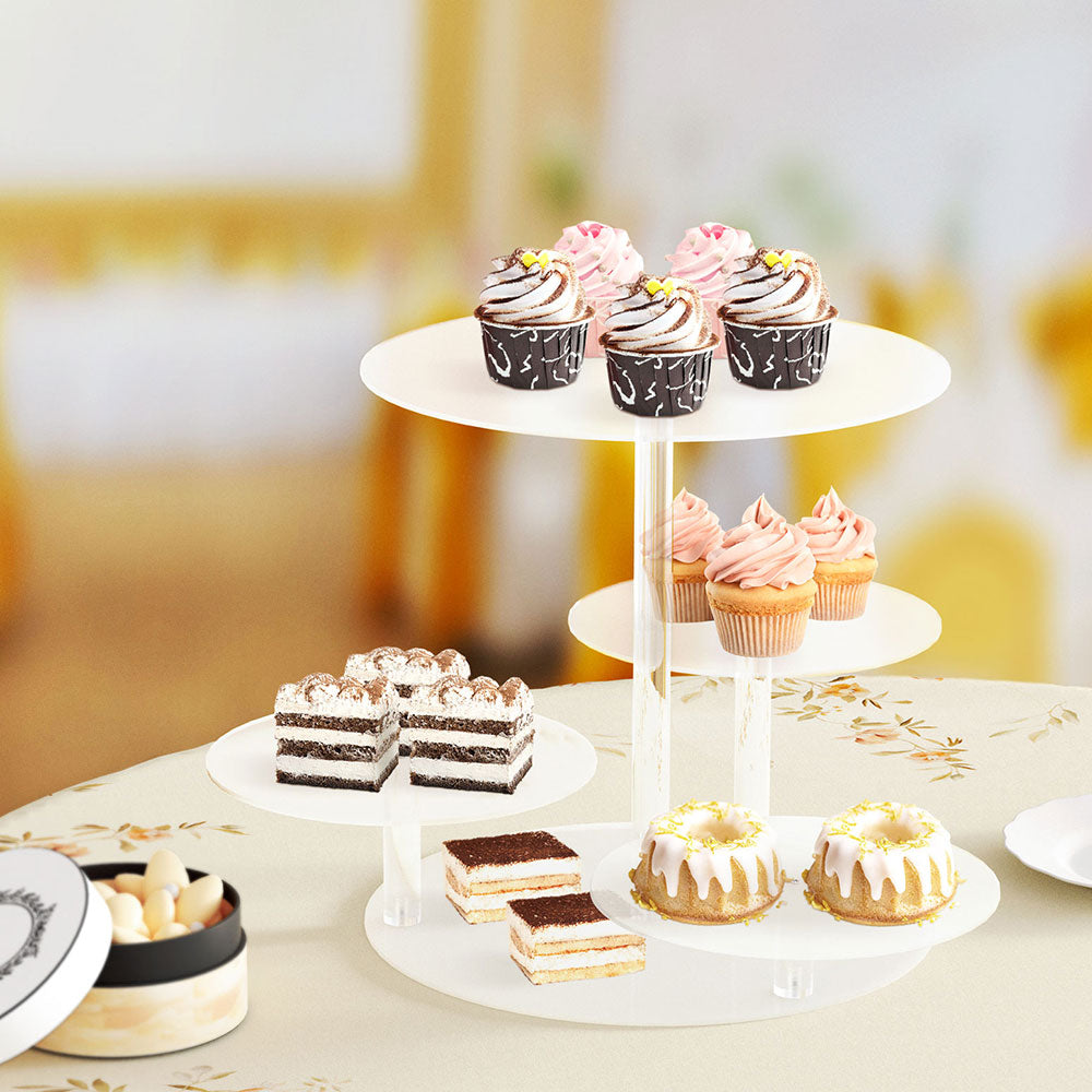 Cake Stand Acrylic Holder Display Round Clear Wedding Party, Calendars, Organisers & Planners - photo 7