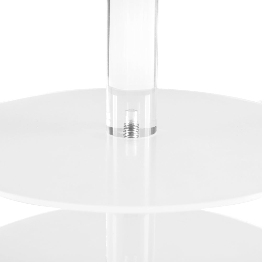 Cake Stand 5 Tiers Acrylic Holder Display Round Clear Wedding Party
