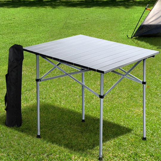 70Cm Folding Camping Table Aluminium Desk