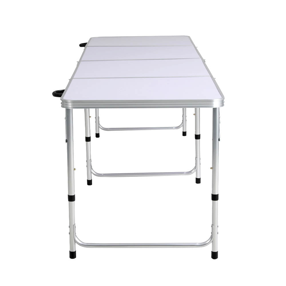 240Cm Folding Camping Table Aluminium Desk
