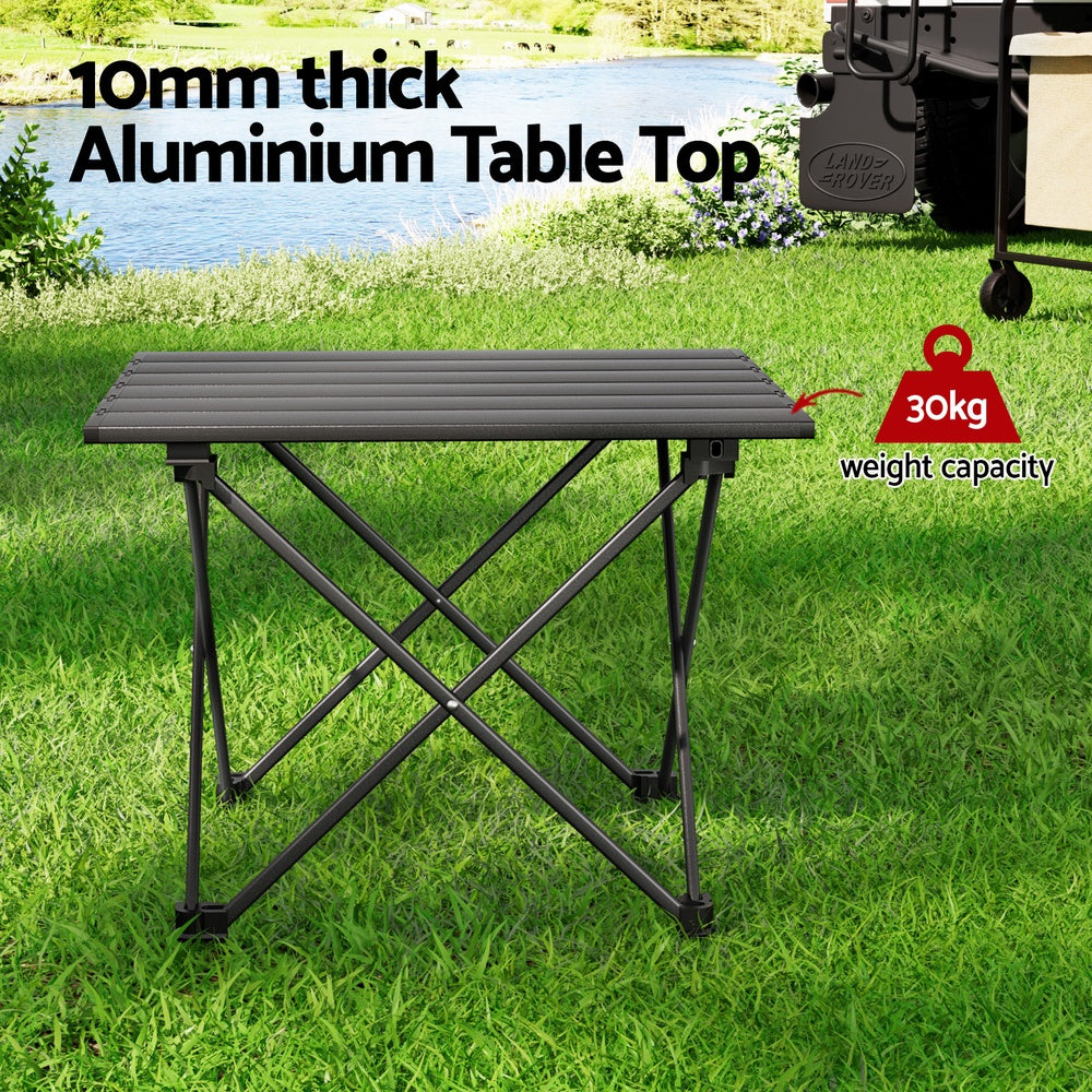 40cm Folding Camping Table Aluminium Portable Outdoor Desk