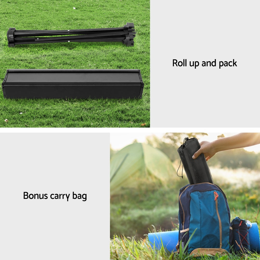 40cm Folding Camping Table Aluminium Portable Outdoor Desk