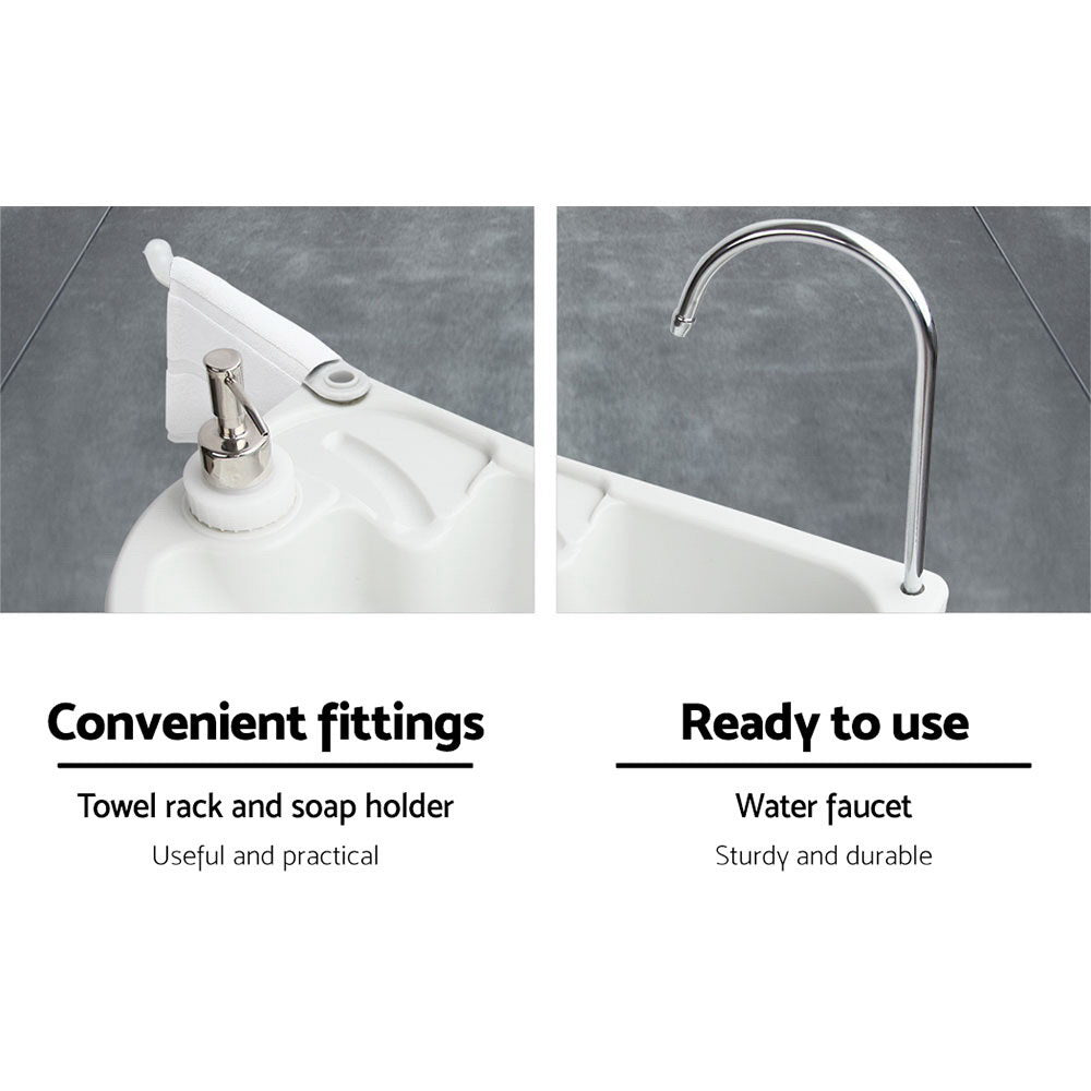Camping Basin Portable Hand Wash Sink 19L Outdoor Travel Water Station