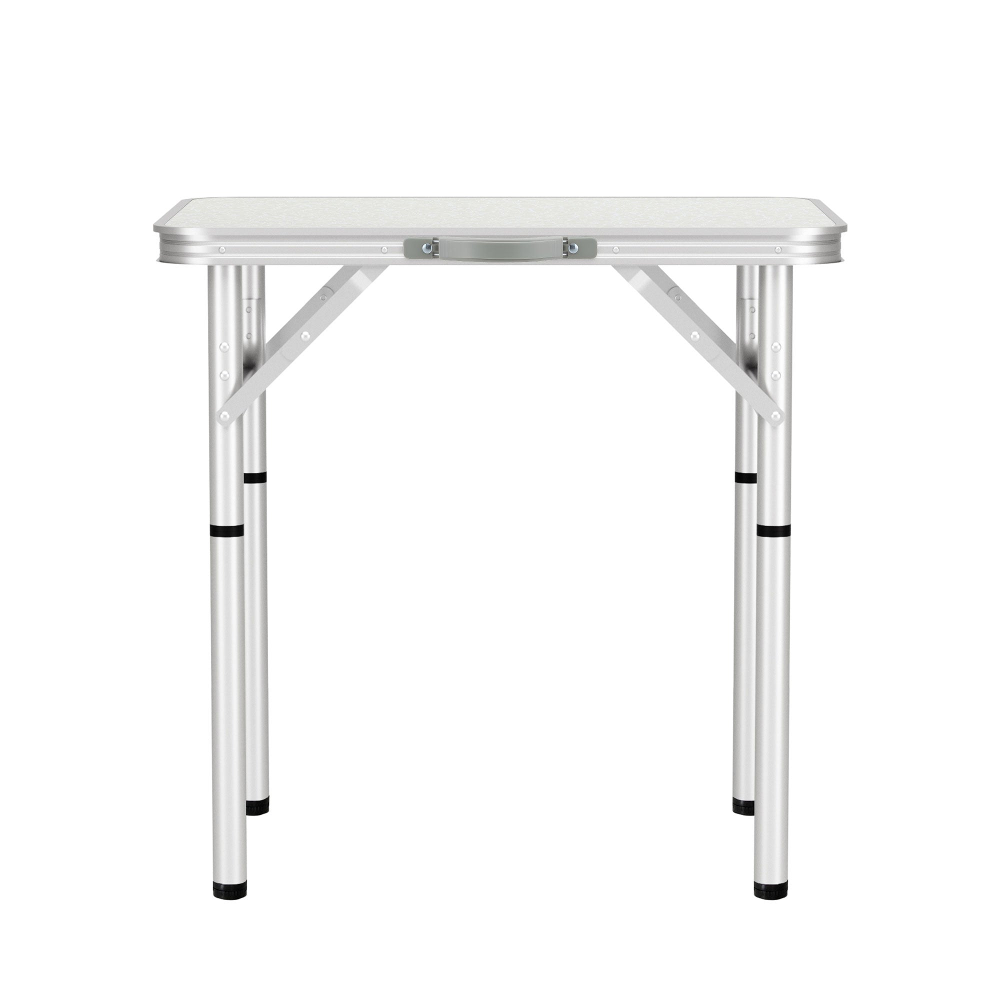 Folding Camping Table 60cm Adjustable Height Portable Outdoor Table