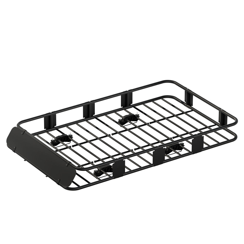 Cross Bar - Car Roof Rack Basket Luggage Vehicle Cargo Carrier 160Cm Black