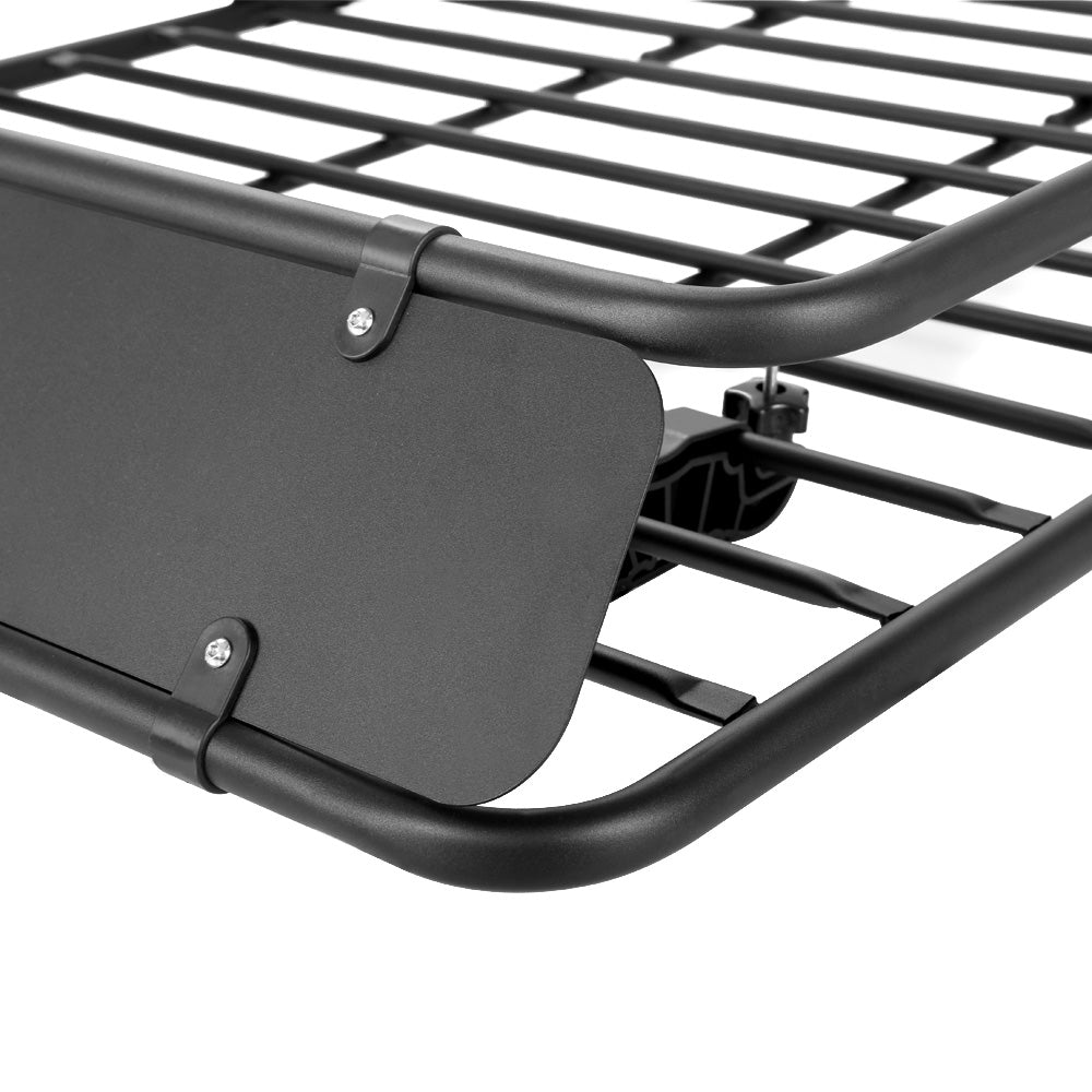 Car Roof Rack Basket Luggage Vehicle Cargo Carrier 160Cm Black, Black colour