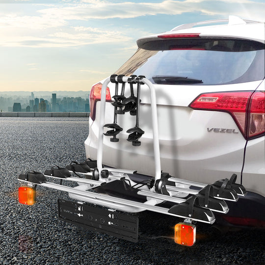 Tow Ball Car Mount - Black & Silver