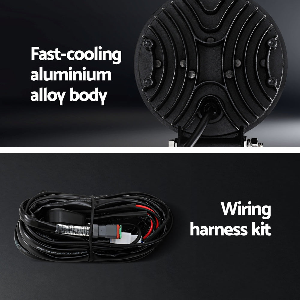 Pair LED Driving Lights 4.5 Inch Flood Spot Lights Car Truck SUV 12V 24V | Automotive Lights - photo 6