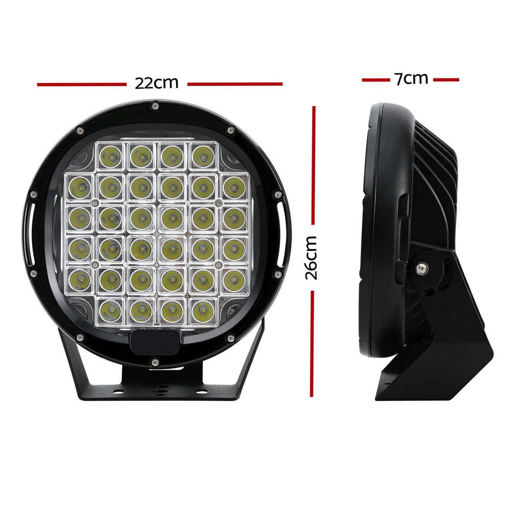 Pair LED Driving Lights 9 Inch Flood Spot Lights Car Truck SUV 12V 24V | Automotive Lights