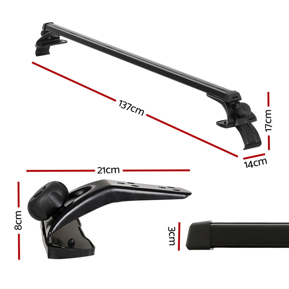 Black Cross Bars & Carriers