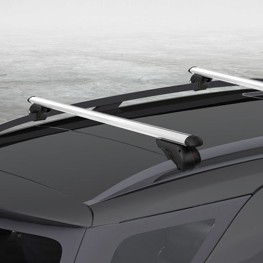 Adjustable Car Roof Rack 1360mm Aluminium Silver | PayPal