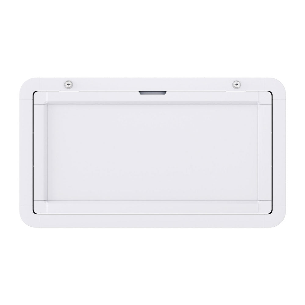 Caravan Table 800 x 450mm Folding Lockable Black