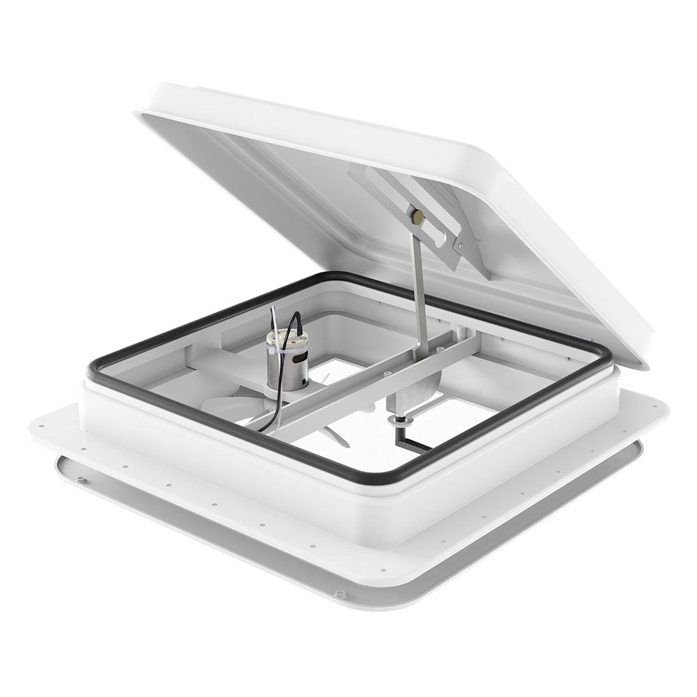 Caravan Roof Vent Hatch Black/White