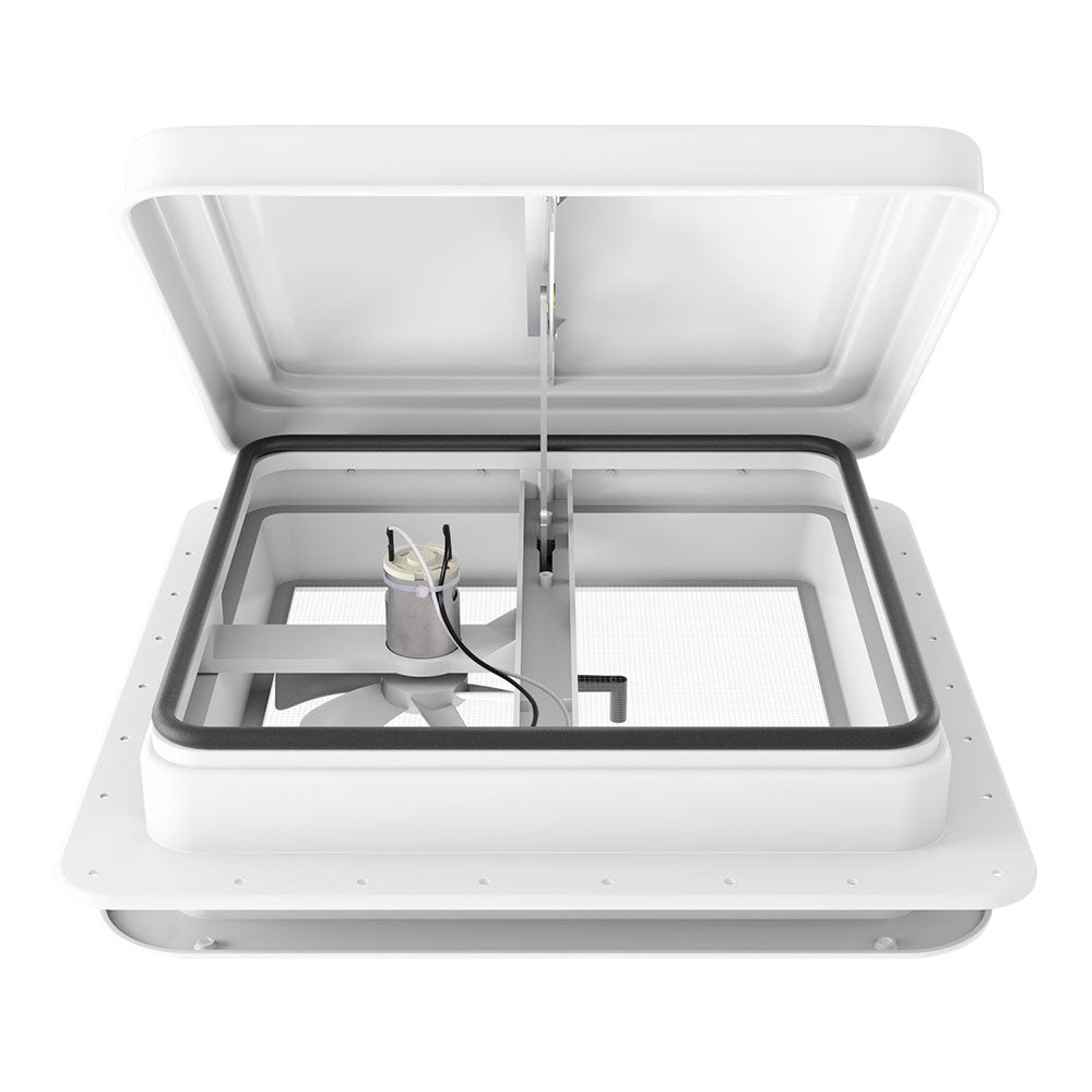 Caravan Roof Vent Hatch Black/White
