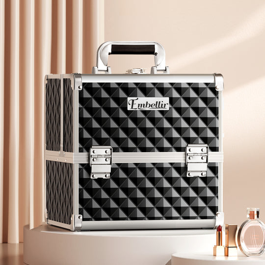 Makeup Case Beauty Organiser Bag Travel Large Cosmetic Storage Portable - Cosmetic & Toiletry Bags