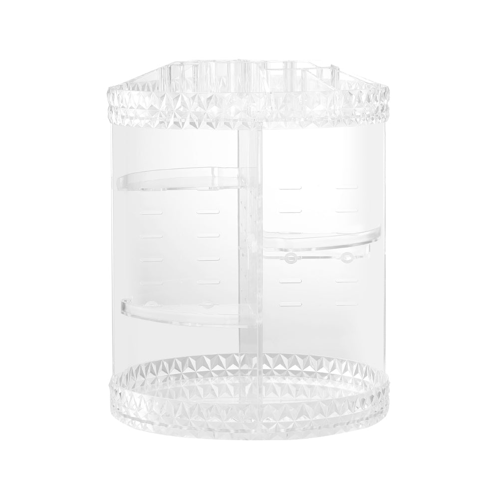 Makeup Case Acrylic Rotating Cosmetic Organizer Storage Display Holder, Makeup Organisation & Storage