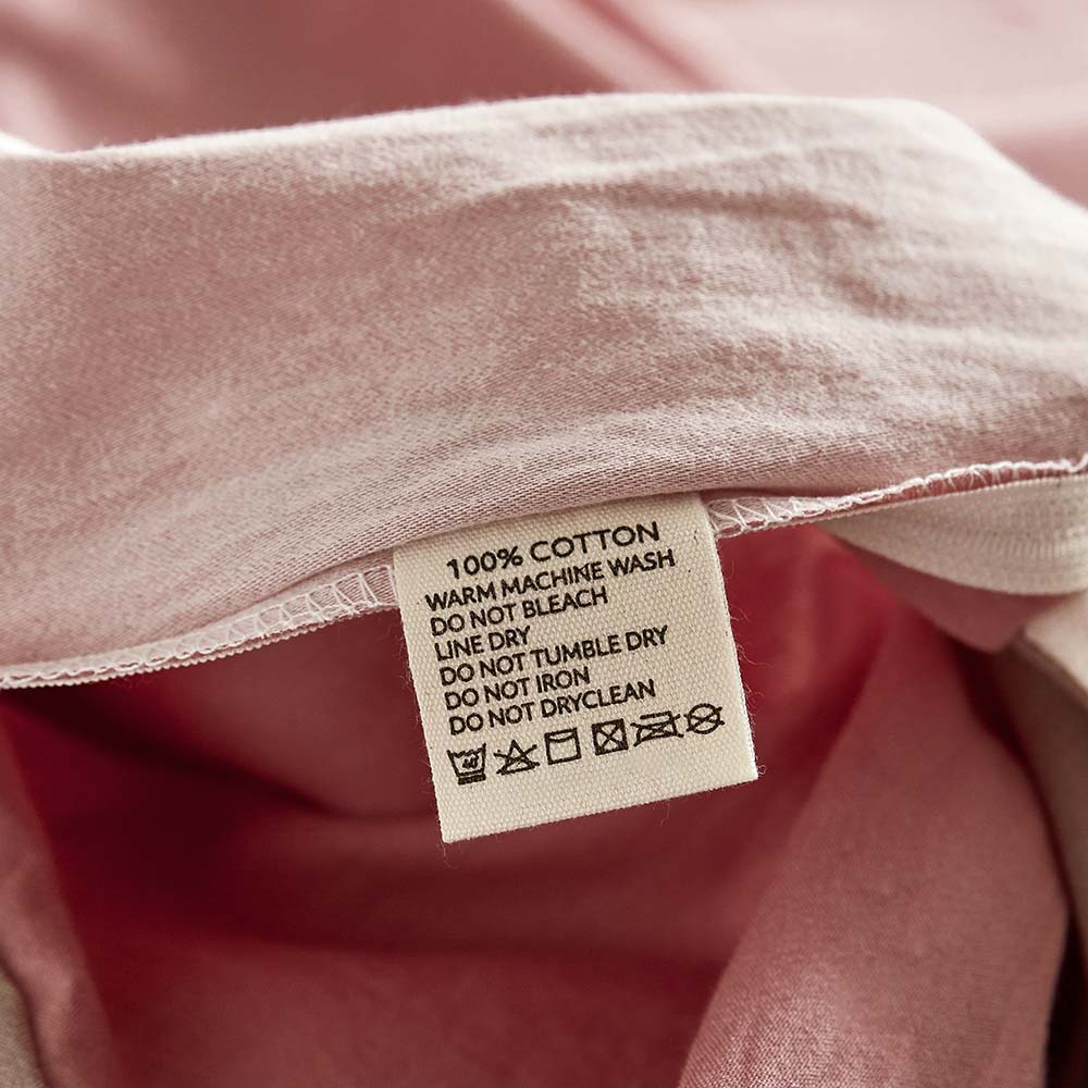 Cotton Cover Quilt Cover Set Blush Beige Double