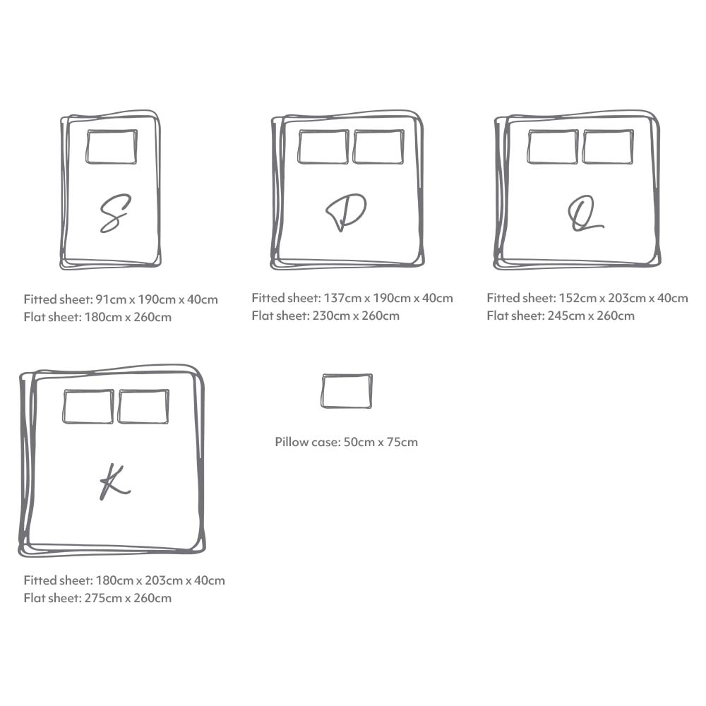 Cotton Bed Sheets Set Yellow Cover Single