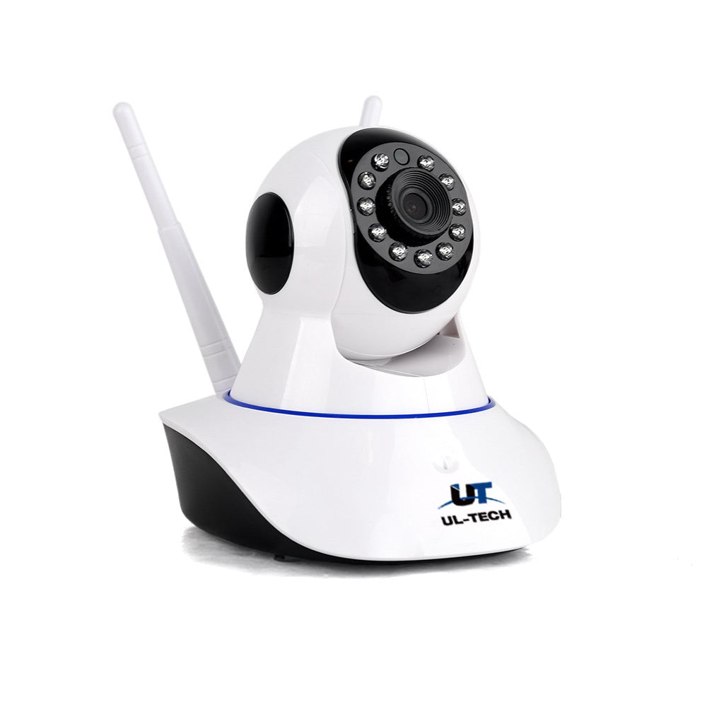 1080P Wireless Ip Camera Security Wifi Cam White