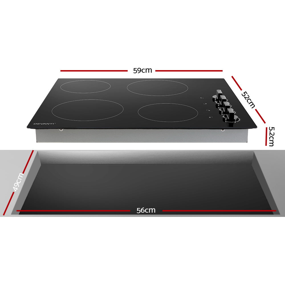 Electric Ceramic Cooktop 60Cm