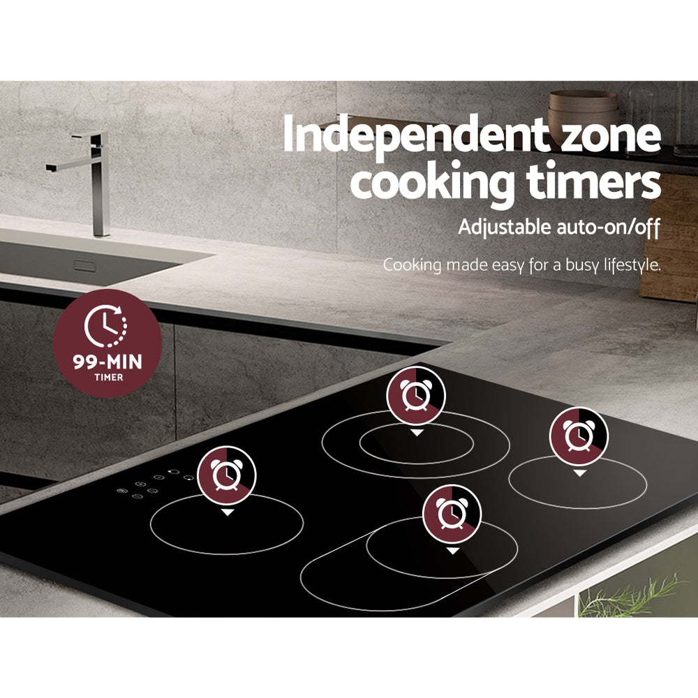 Electric Ceramic Cooktop 77Cm