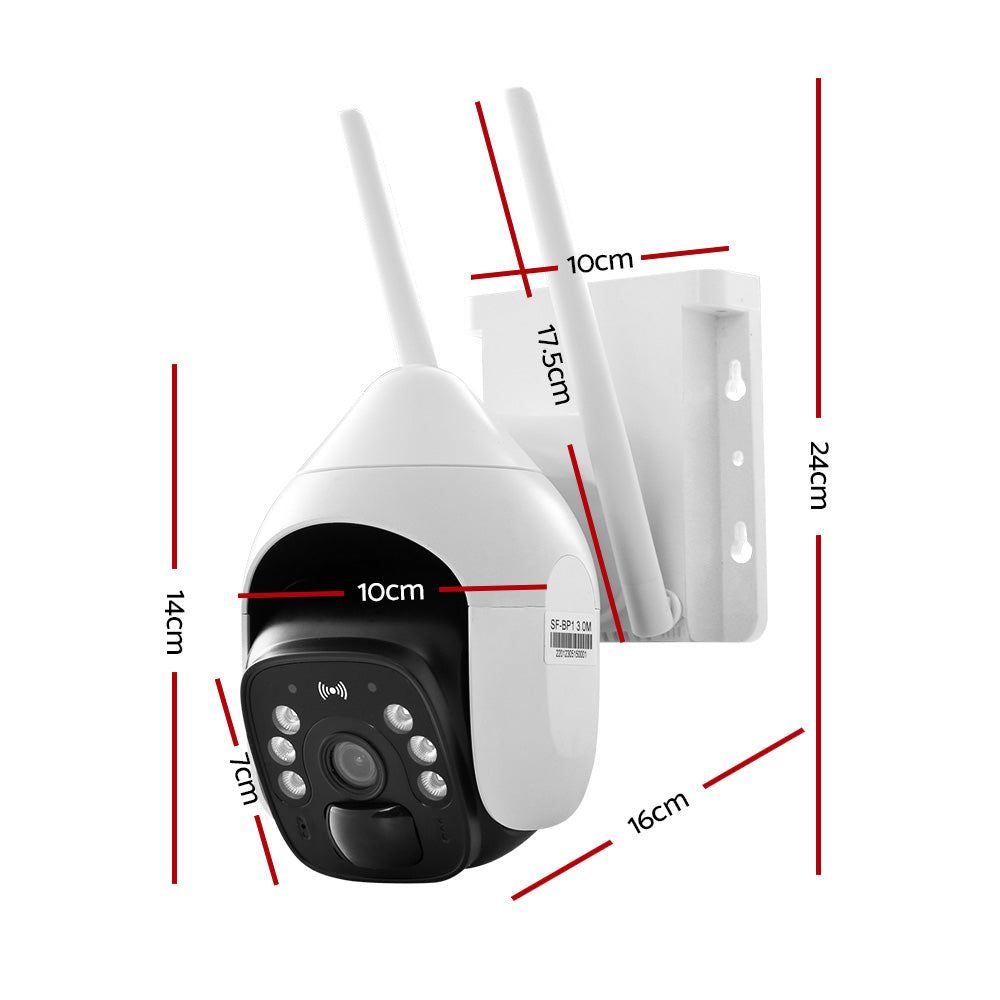 3Mp Wireless Ip Camera Wifi Home Security