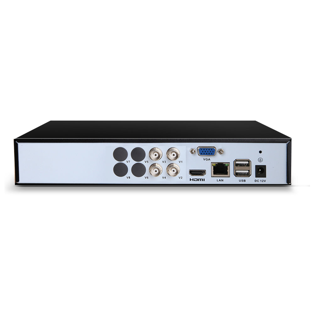 4 Channel 1080P 5-in-1 DVR Security Video Recorder with Remote Access
