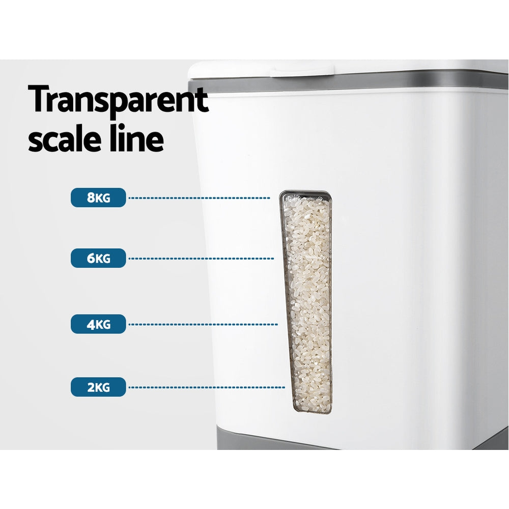 Cereal Dispenser Rice Container 12Kg, 12Kg