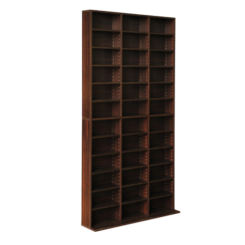 Bookshelf Cd Storage Rack - Bert Brown