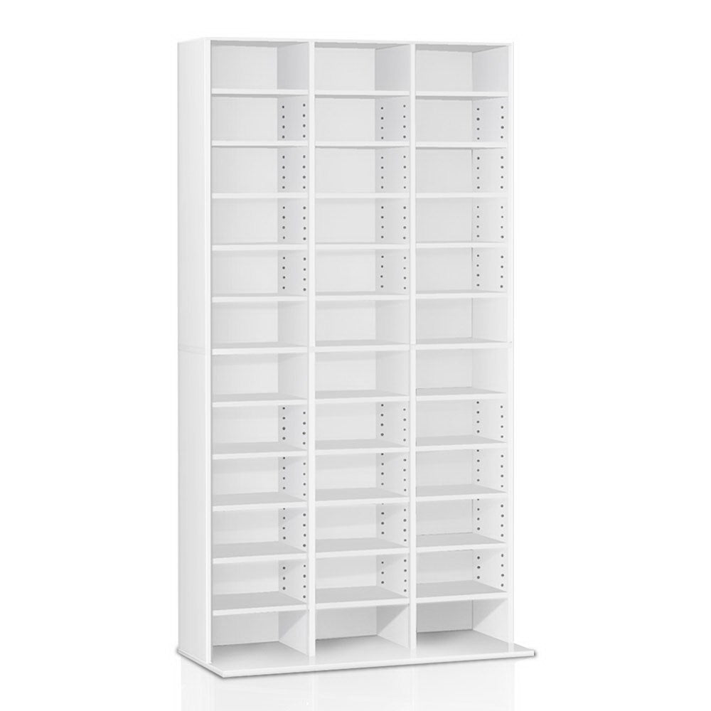 Bookshelf Cd Storage Rack - Bert White
