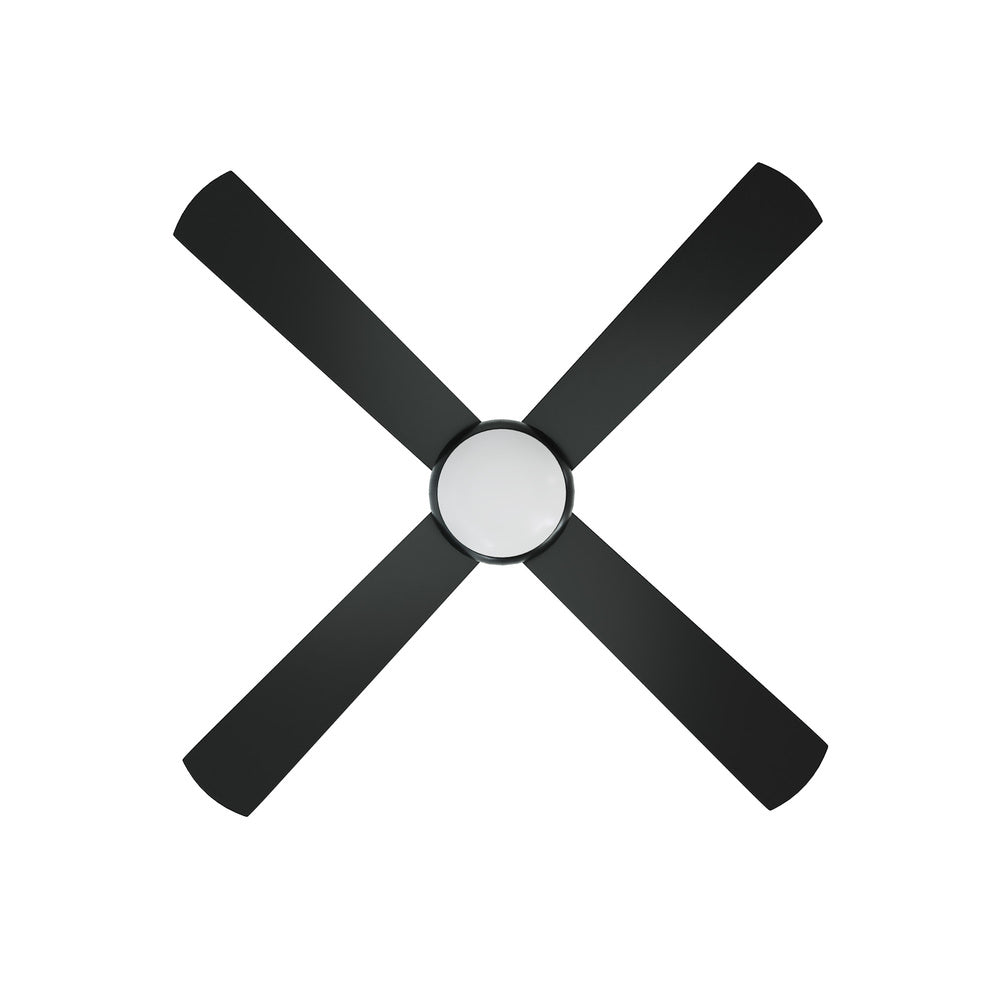 52'' Ceiling Fan AC Remote Control Timer 4 Blades