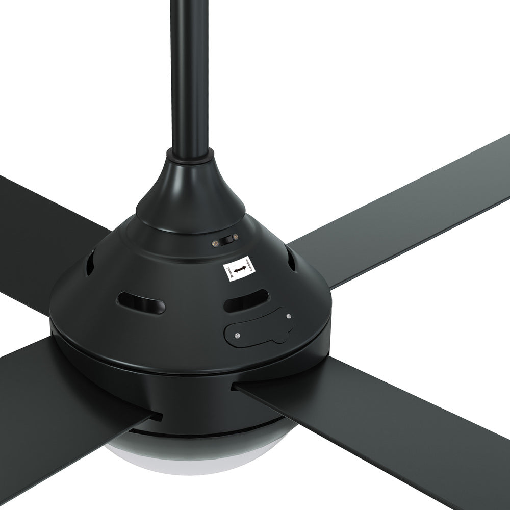 52'' Ceiling Fan AC Remote Control Timer 4 Blades