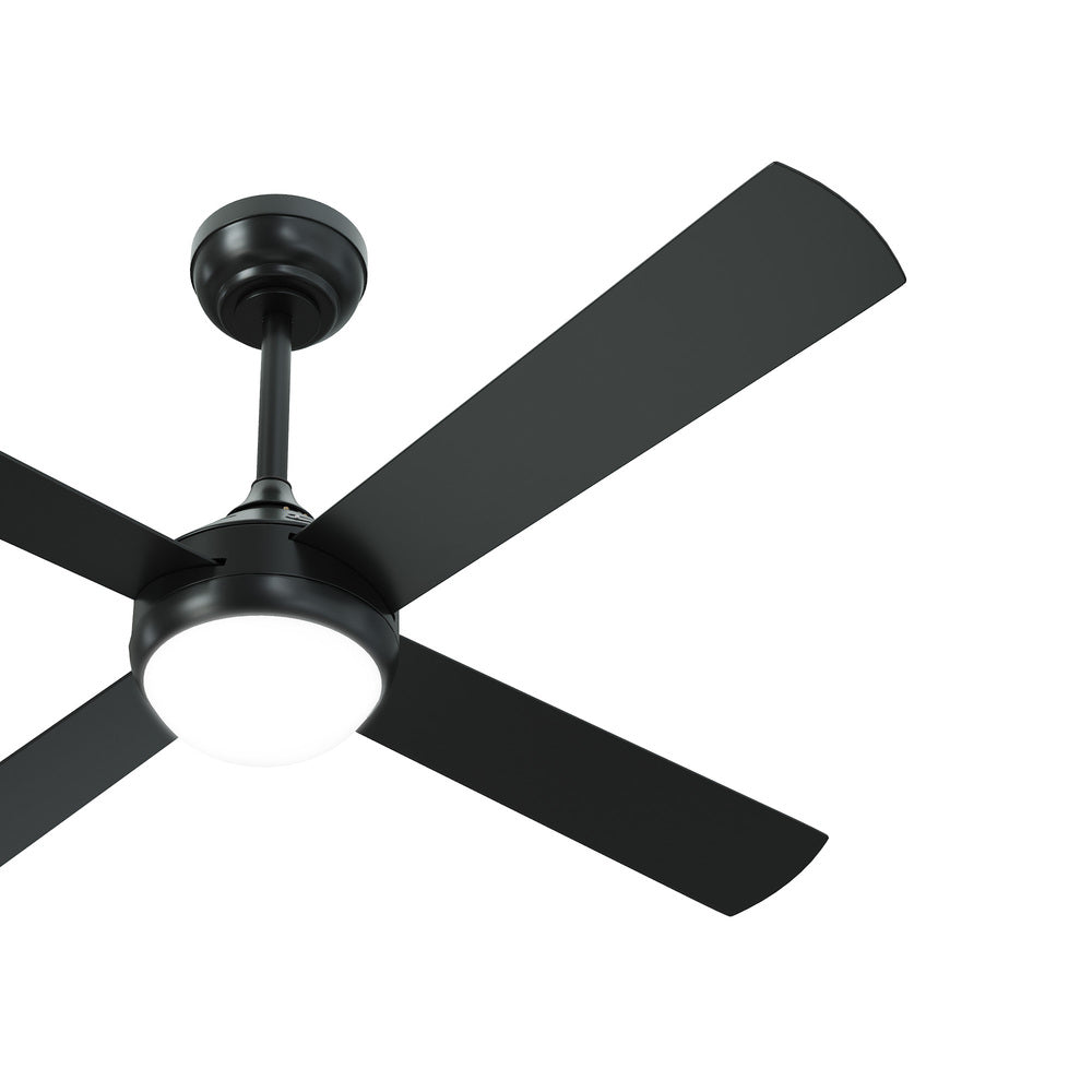 52'' Ceiling Fan AC Remote Control Timer 4 Blades