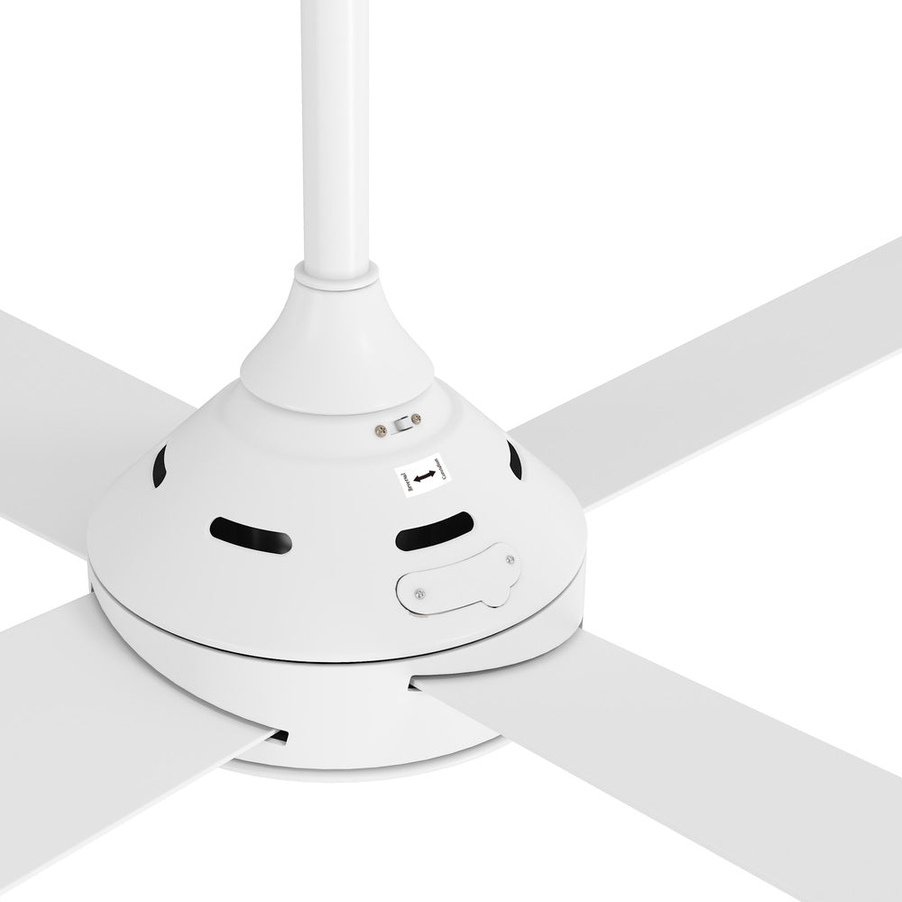 52'' Ceiling Fan AC Remote Control Timer 4 Blades