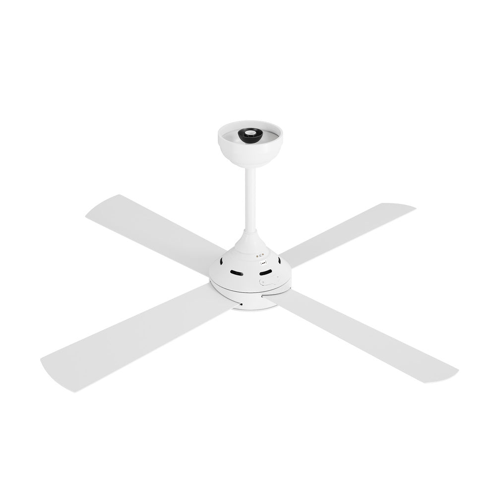 52'' Ceiling Fan AC Remote Control Timer 4 Blades